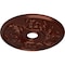 Ekena Millwork Acanthus Twist Medallion (Canopies up to 8 3/8"), 23 5/8"OD x 4 5/8"ID x 1 7/8"P, Antique Copper CM23ACACS - alternate 3